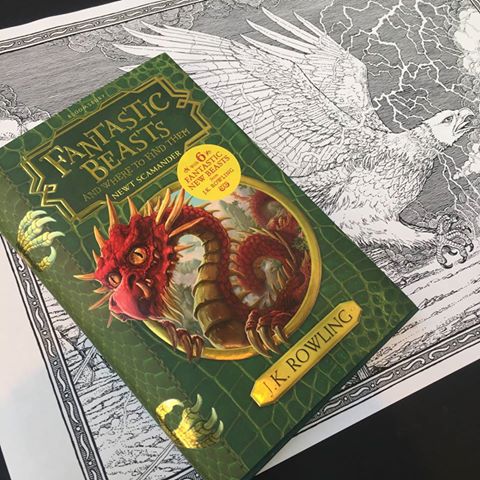 fantastic beasts and where to find them illustrated book