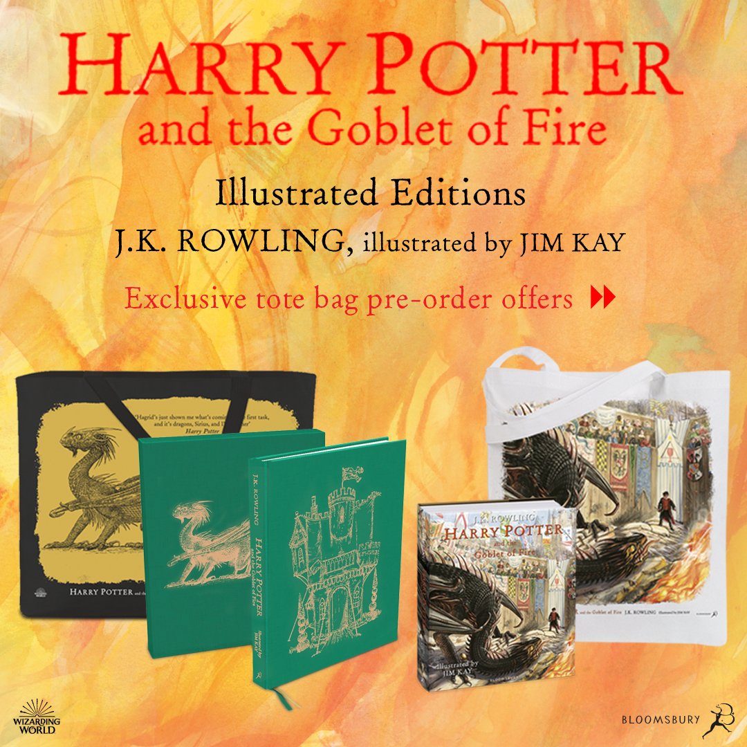 who wrote harry potter and the goblet of fire