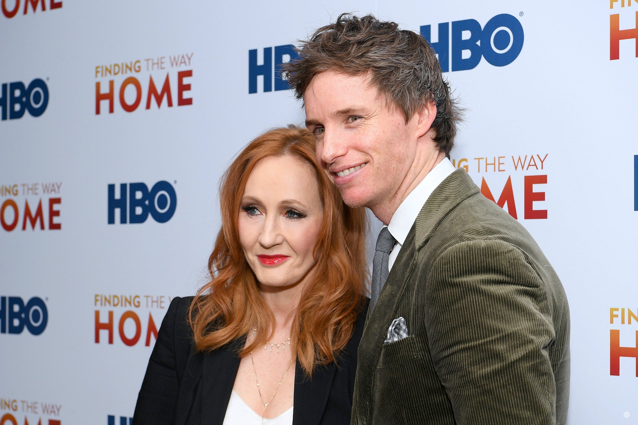 J.K. Rowling and Eddie Redmayne Attend Lumos / HBO Documentary Premiere