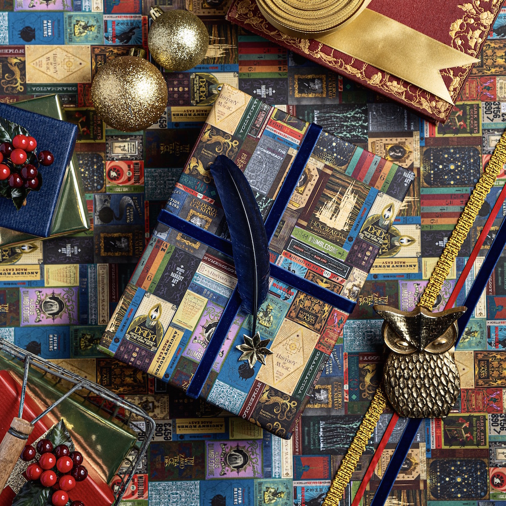 Harry Potter Christmas Wrapping Paper From Mina Lima